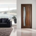 Usa lemn interior Combi cu geam KMC 318 2000/600 Stejar inchis - imagine 2