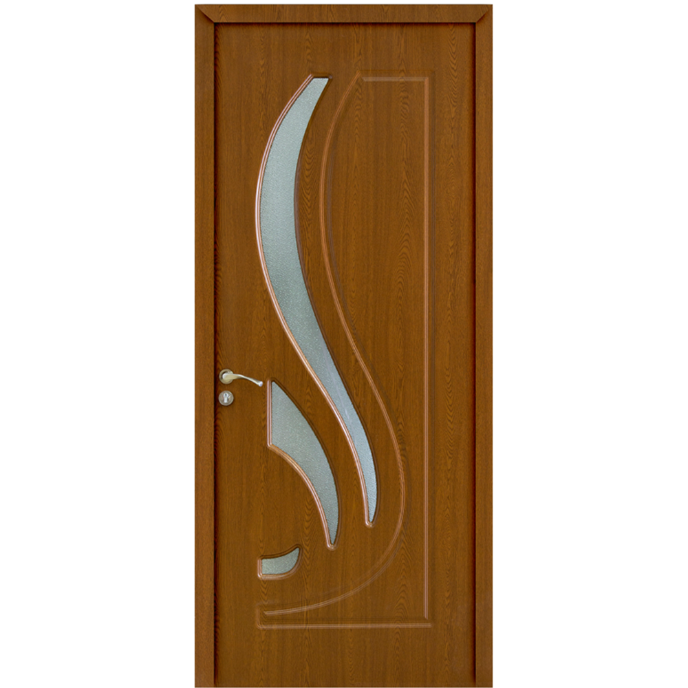 Usa lemn interior Gama Modern cu geam OP-154 2000/700 Stejar inchis