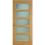 Usa lemn interior Modern HW 318 B Stejar deschis 2000/800