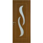 Usa lemn interior Modern cu geam OP-016 2000/800 Stejar inchis