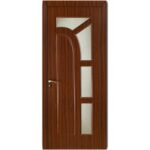 Usa lemn interior Modern cu geam OP-157 2000/600 Teak