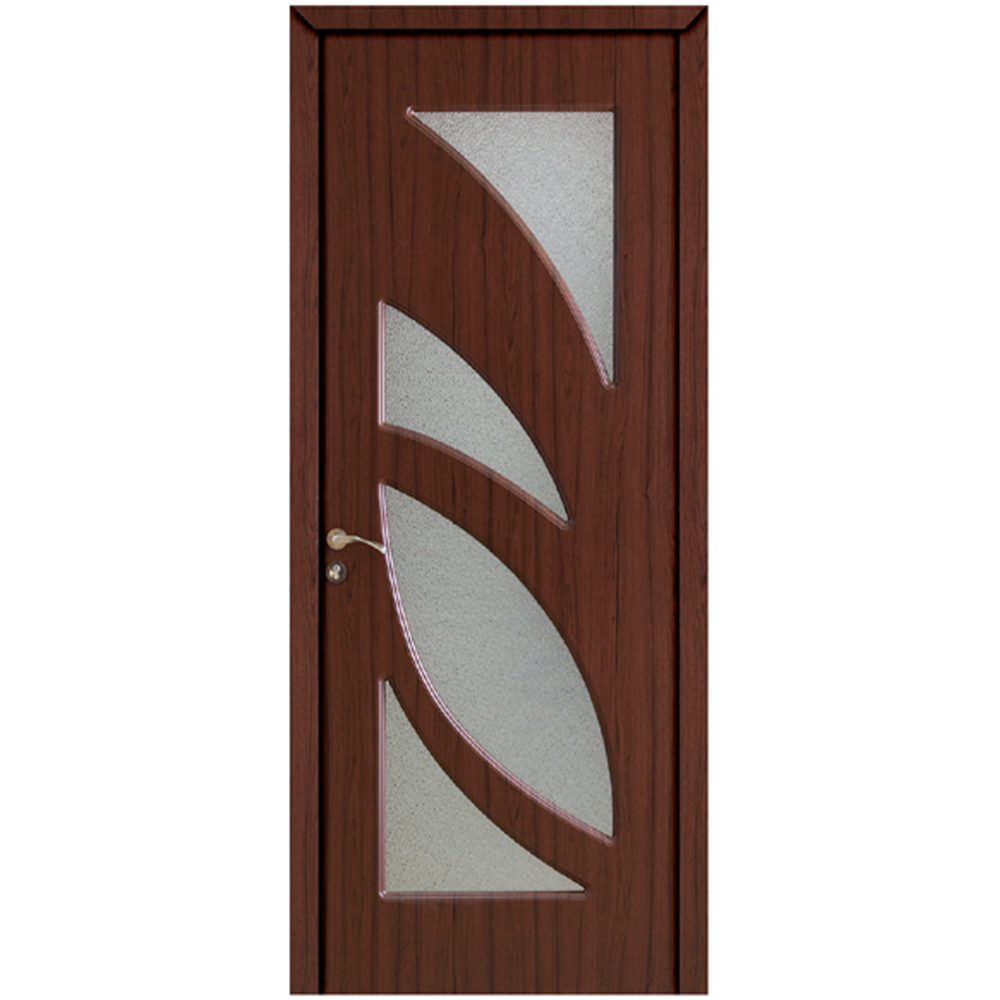 Usa lemn interior Modern cu geam RA-104 2000/700 Teak