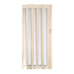 Usa plianta cu geam 1/1 Prestij din PVC pin 850/2030 mm