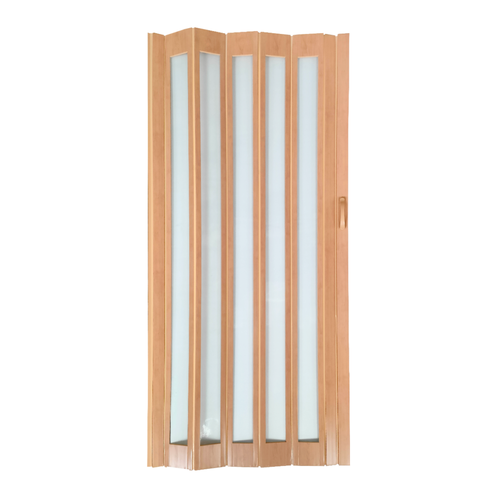 Usa plianta cu geam 1/1 Prestij din PVC stejar 850/2030 mm