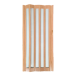 Usa plianta cu geam 1/1 Prestij din PVC stejar 850/2030 mm