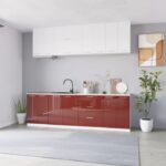 Bucatarie Londra MDF lucios