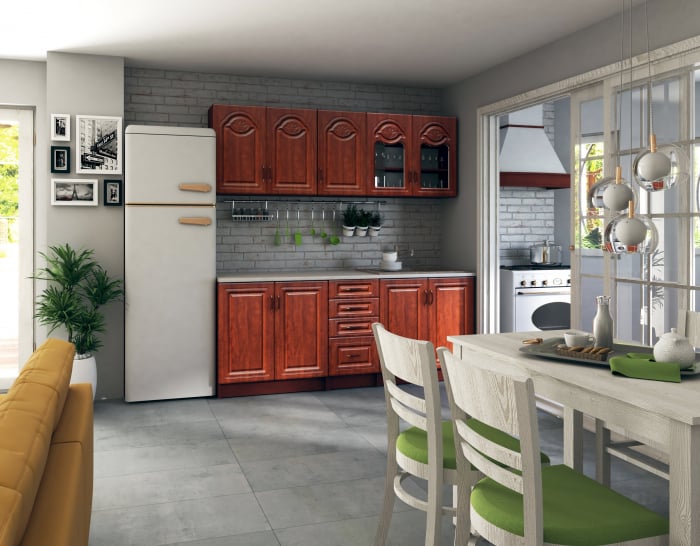 Bucatarie Tiulpan MDF Calvados 2.0m