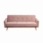 Canapea extensibila Cristina Dusty Pink