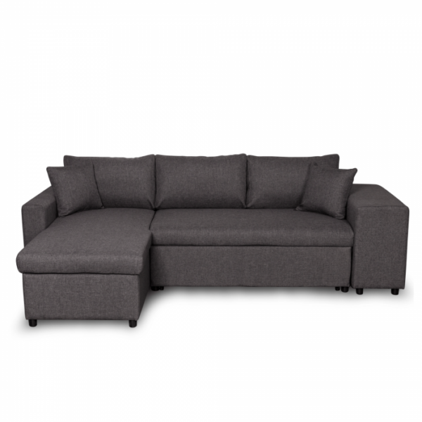 Coltar extensibil cu lada de depozitare Golf Plus Dark Grey de dreapta