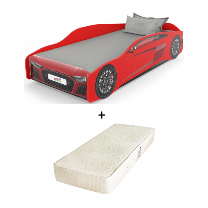 Pat pentru copii masina ULTRA ECO