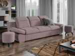 Canapea Mely Roze - imagine 2