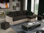 Coltar Extensibil Faro crem / maro
