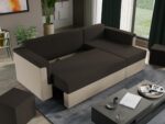 Coltar Extensibil Faro crem / maro - imagine 3