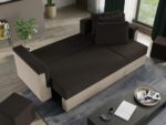 Coltar Extensibil Faro crem / maro - imagine 4
