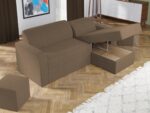 Coltar Extensibil Zoy Cappuccino - imagine 4