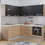 Mobila bucatarie pe colt Italia 175*215 Urbano/Ferrara – C40