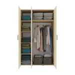 Set Dormitor cu Pat Incorporat Malmo V6 cu dulap pe colt