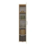 Set Dormitor cu Pat Incorporat Malmo V6 dulap ingust
