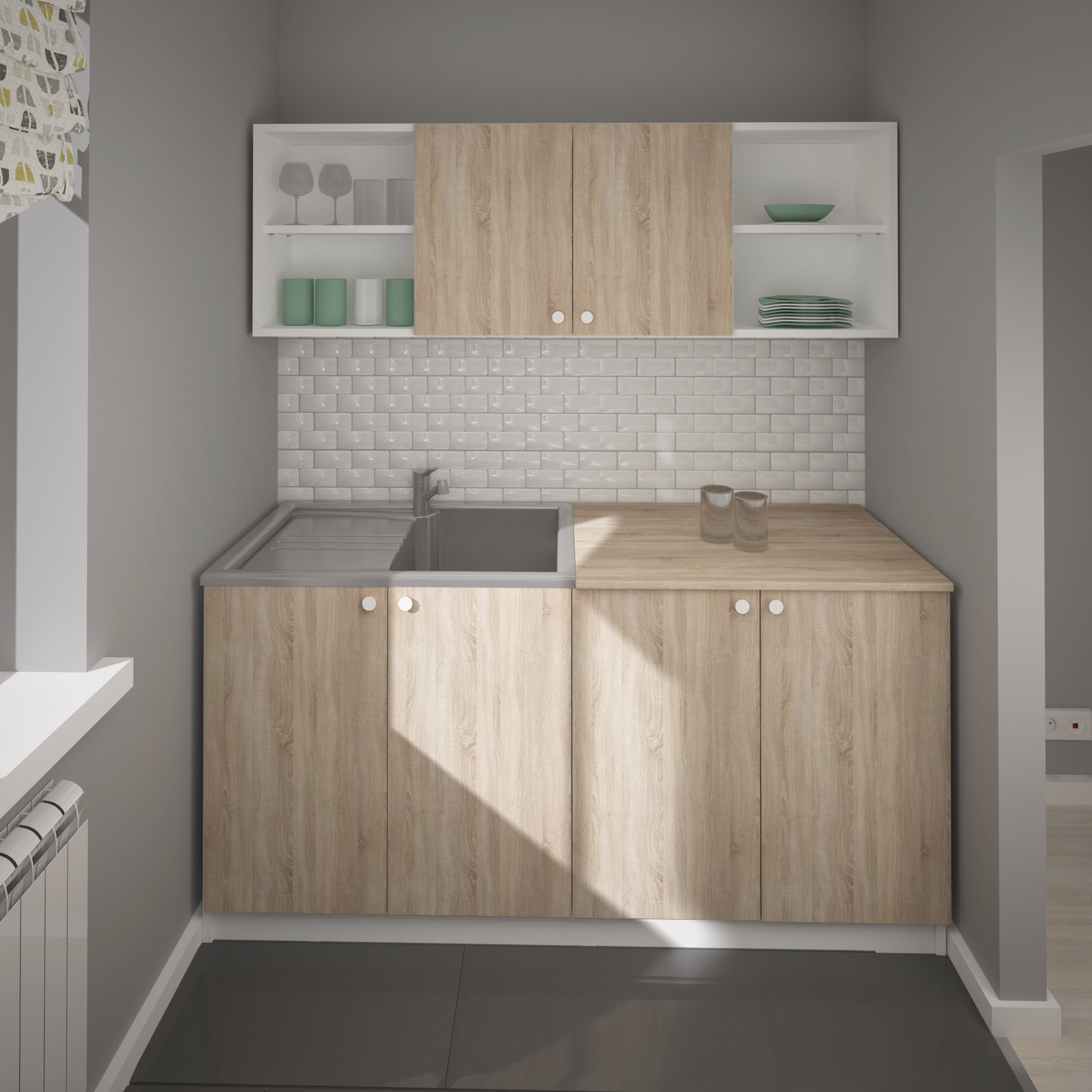 Set Mobila Bucatarie Ieftina Sena