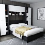 Set Mobila Dormitor Mario 2.87m pat incadrat