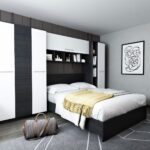 Set Mobila Dormitor Mario 3.44m pat incadrat