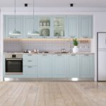 Bucatarie Malta Albastru Si Natur