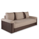 Canapea Extensibila Torino Lift Cu Lada Maro