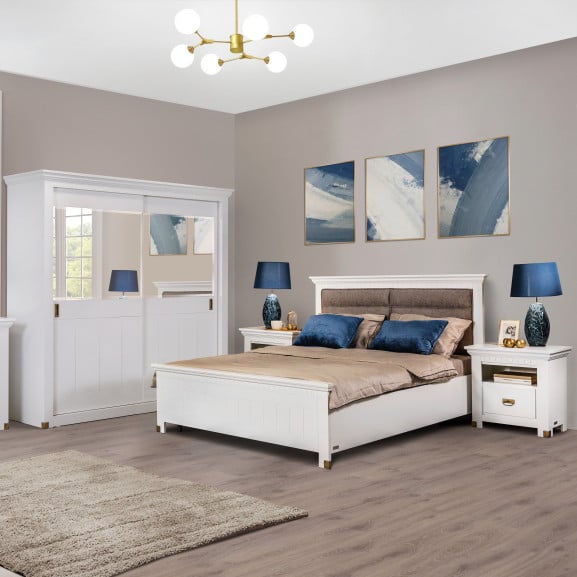 Set Dormitor Saint Tropez Alb
