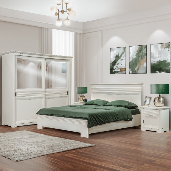 Set Dormitor Verona Bianco