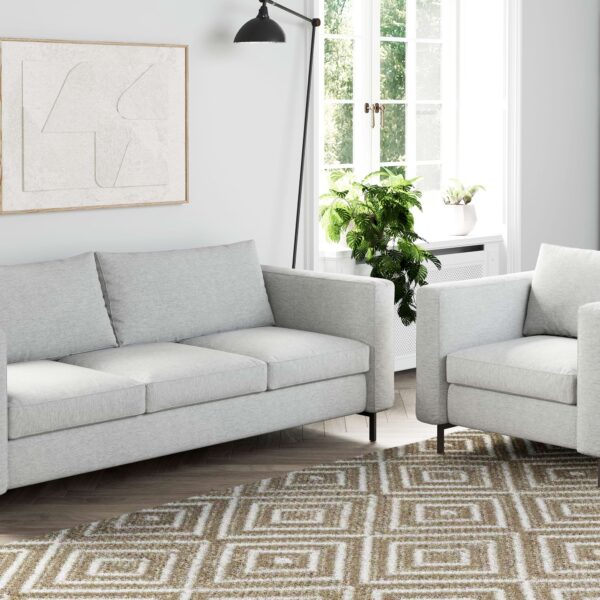 Set canapea 3 locuri cu fotoliu MATERA