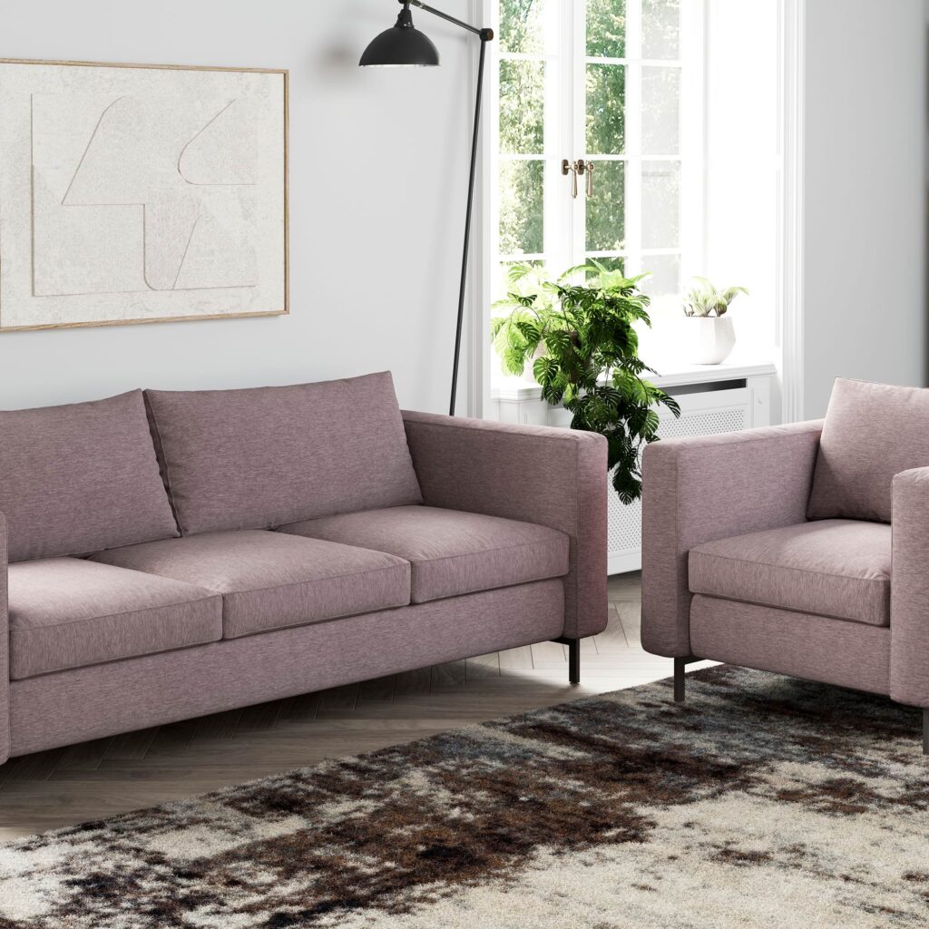 Set canapea 3 locuri cu fotoliu MATERA