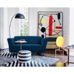 Canapea fixă 2 locuri Macon