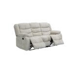 Canapea recliner Relax 3 locuri gri