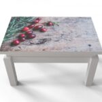 Masa Transformer Butterfly Print 4 Alb