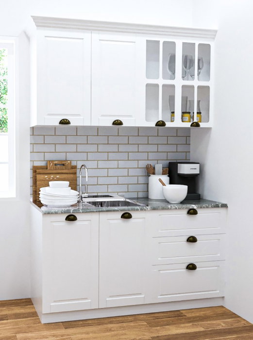 Set bucatarie SQUARE 140 cm