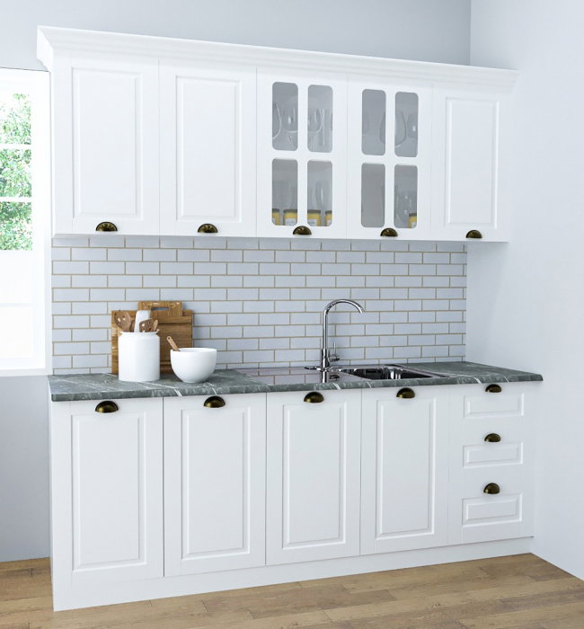 Set bucatarie SQUARE 200 cm