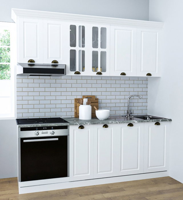 Set bucatarie SQUARE 200 cm