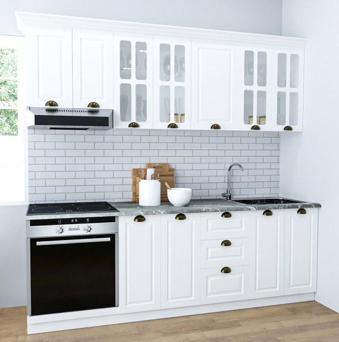 Set bucatarie SQUARE 220 cm